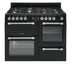 LEISURE Cookmaster CK110F232K Dual Fuel Range Cooker - Black